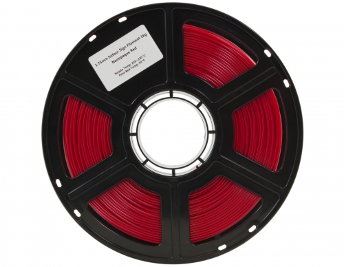 Flashforge A-PLA Indoor Transparent Rot 1.75 mm 1 kg