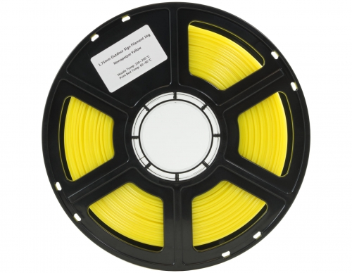 Flashforge A-PLA Outdoor Transparent Gelb 1.75 mm 1 kg