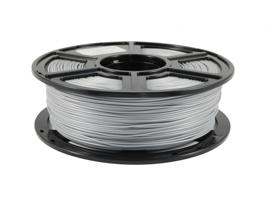 Flashforge PLA Vollfarbig Silber 1.75 mm 1 kg