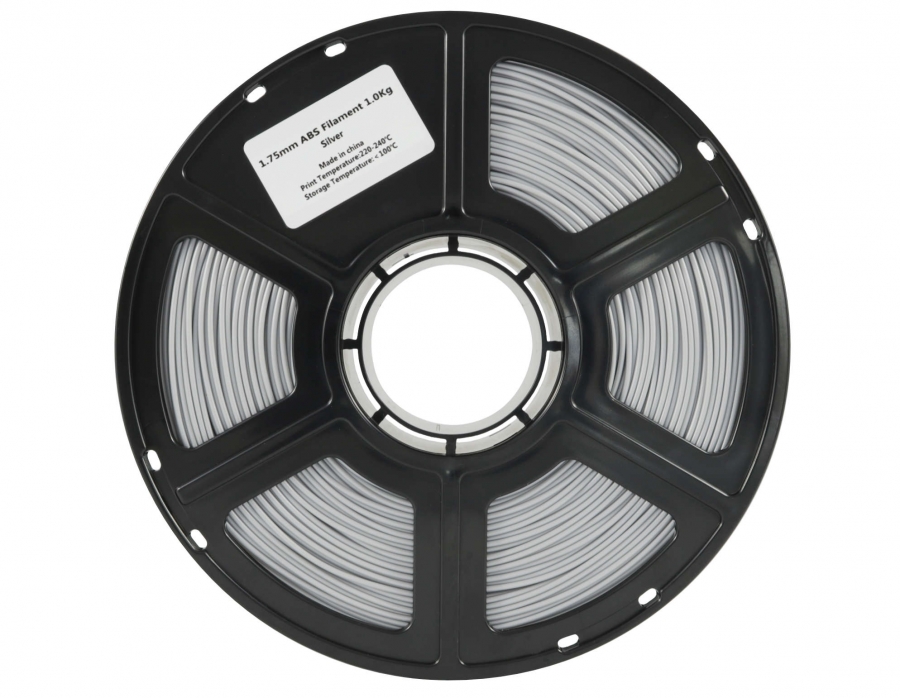 Flashforge ABS Filament Silber 1.75 mm 1 kg