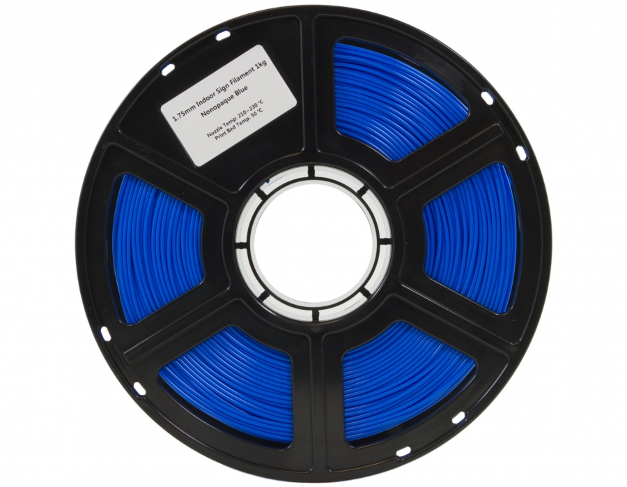 Flashforge A-PLA Indoor Transparent Blau 1.75 mm 1 kg