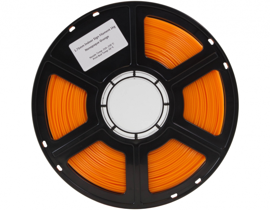 Flashforge A-PLA Indoor Transparent Orange 1.75 mm 1 kg