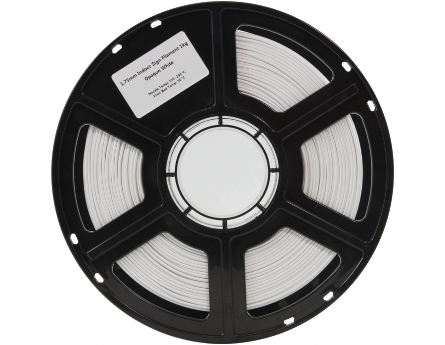 Flashforge A-PLA Indoor Vollfarbig Weiß 1.75 mm 1 kg