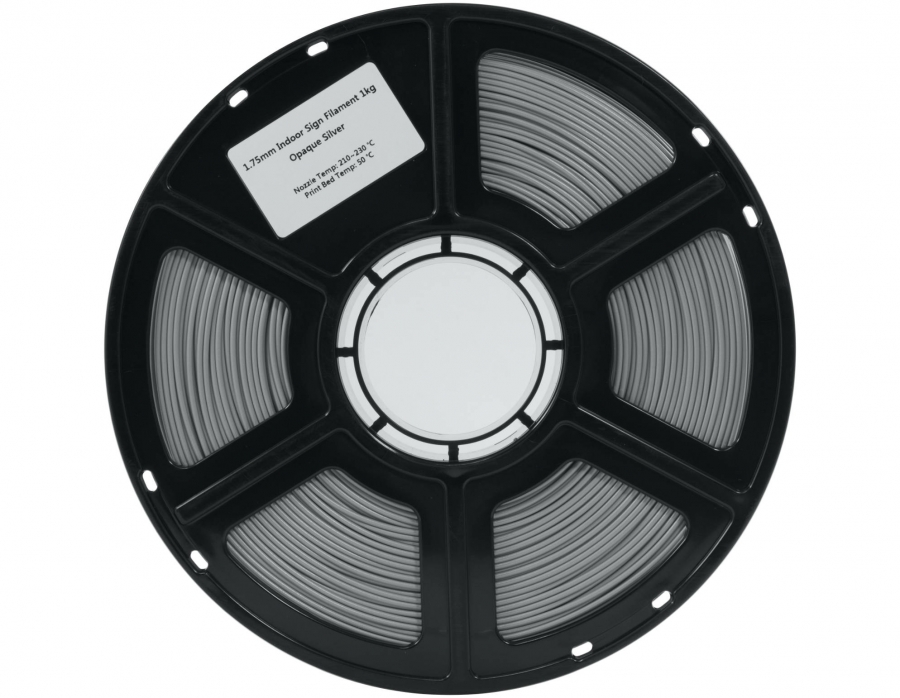 Flashforge A-PLA Indoor Vollfarbig Silber 1.75 mm 1 kg